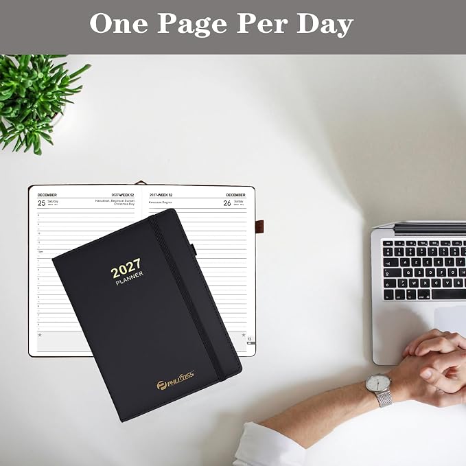 Daily Planner 2027 / Appointment Book, One Page Per Day, Jan - Image 5