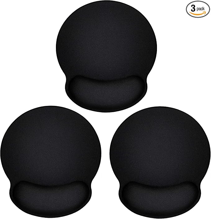 Ergonomic Mouse Pad 3 Pack by TONOS
