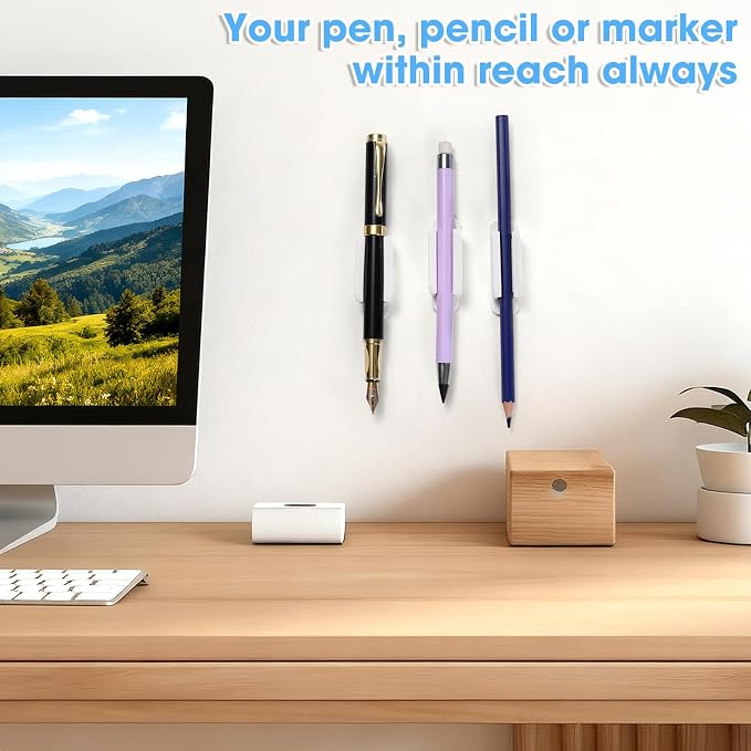 VZZNN 40 Pack Adhesive Pencil Holders - Image 4