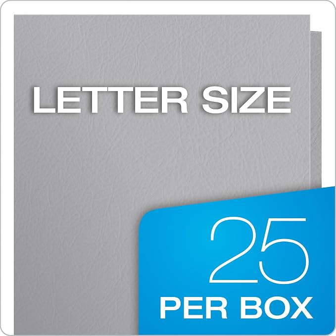 Oxford Twin-Pocket Folders, Textured Paper, Letter Size, Holds 100 Sheets - Image 10