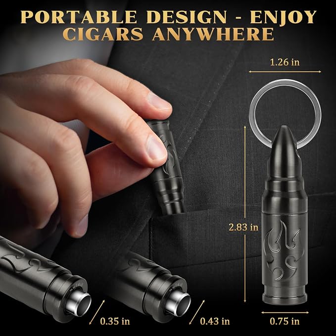 LIHTUN Portable Cigar Punch Cutter - Image 5