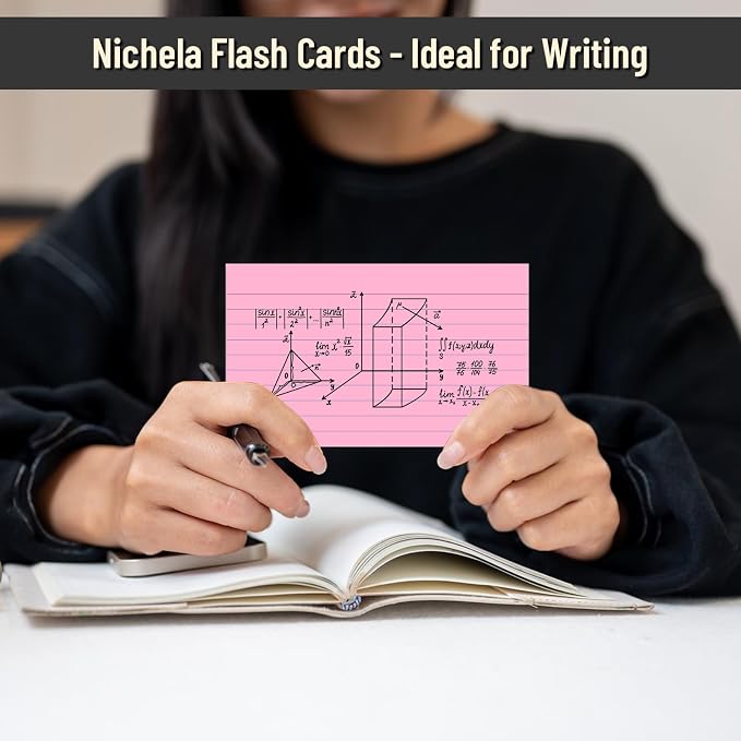 Colored Index Cards 3x5, Flash Cards College Ruled - Image 5