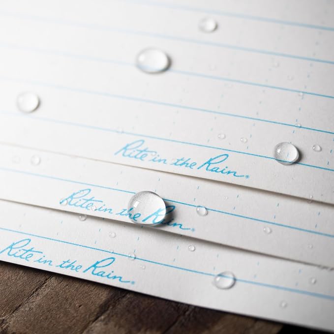 Rite In The Rain Weatherproof Index Cards, Universal Pattern - Image 5