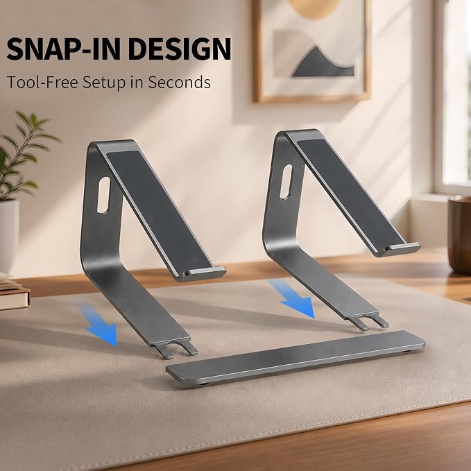 Orionstar Ergonomic Laptop Stand, Premium 5mm Aluminum Riser - Image 6