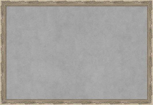 Amanti Art Silver Framed Magnetic Board 18x26 Medium Vision Board by AmantiArt