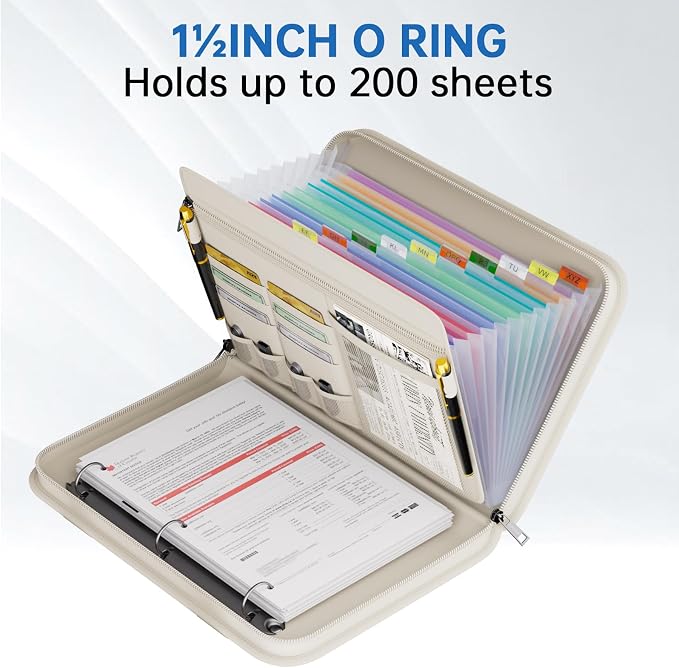 Fireproof Accordion File Organizer - Image 9