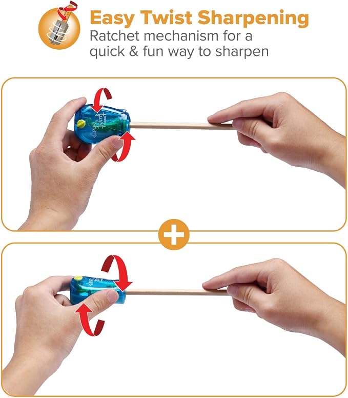 Bostitch Office Pencil Sharpener, Twist-N-Sharp - Image 4