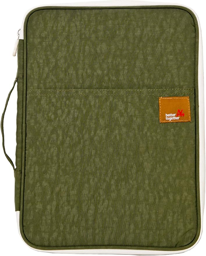 Document A4 Bag Case Waterproof Organizer Portfolio Office Travel Zipper by El-fmly