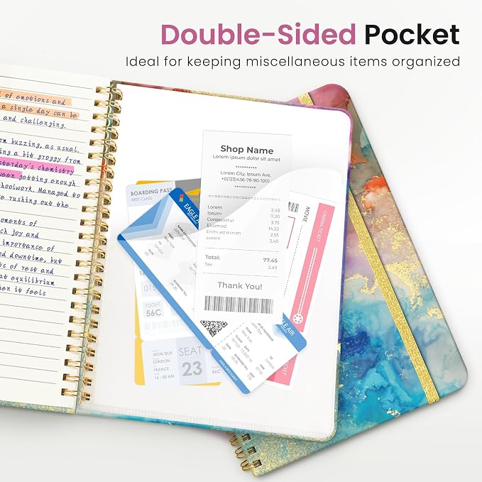 ZOTIA Lined Spiral Journal Notebook - Image 5