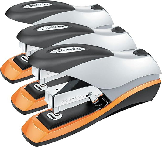 Swingline Stapler, 70 Sheet Capacity, Optima 70, Jam Free, Soft Grip by Swingline
