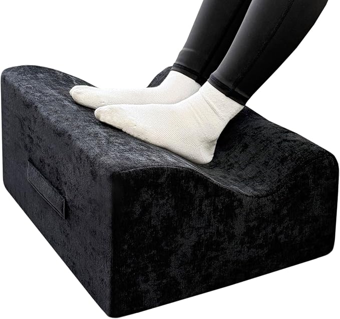 Large Foot Rest for Under Desk at Work, Footrest by Officechairscarseatcushio