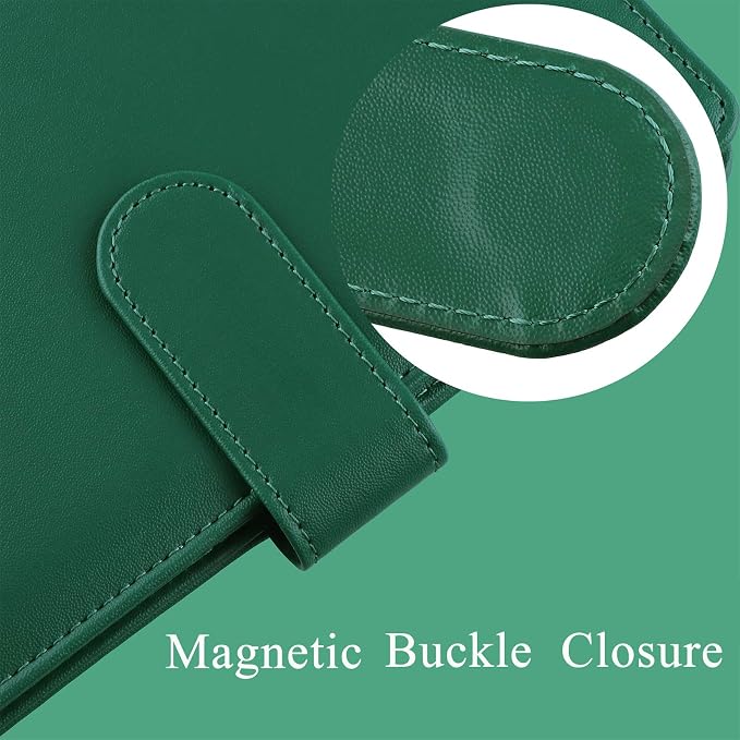Antner A6 Notebook Binder 6 Ring Refillable Budget Planner Cover - Image 3