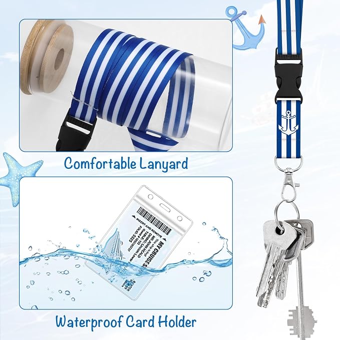 6 Pack Lanyards for Cruise Ship Cards - Image 5