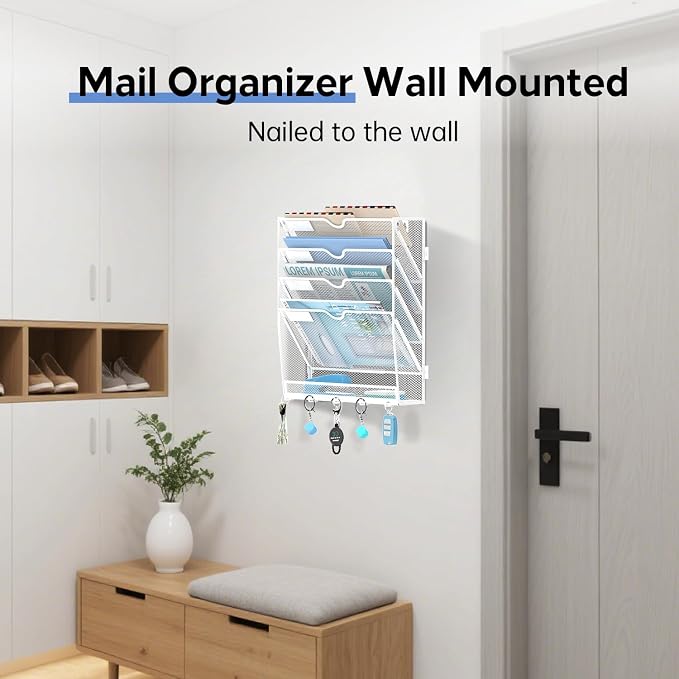 5 Tier Wall File Organizer - Image 3