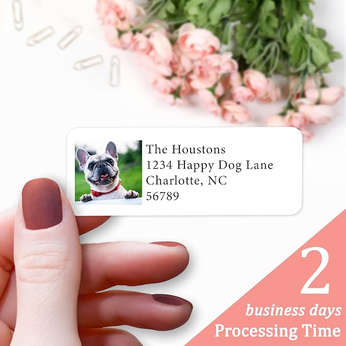 Personalized Return Address Labels Photo - Image 3