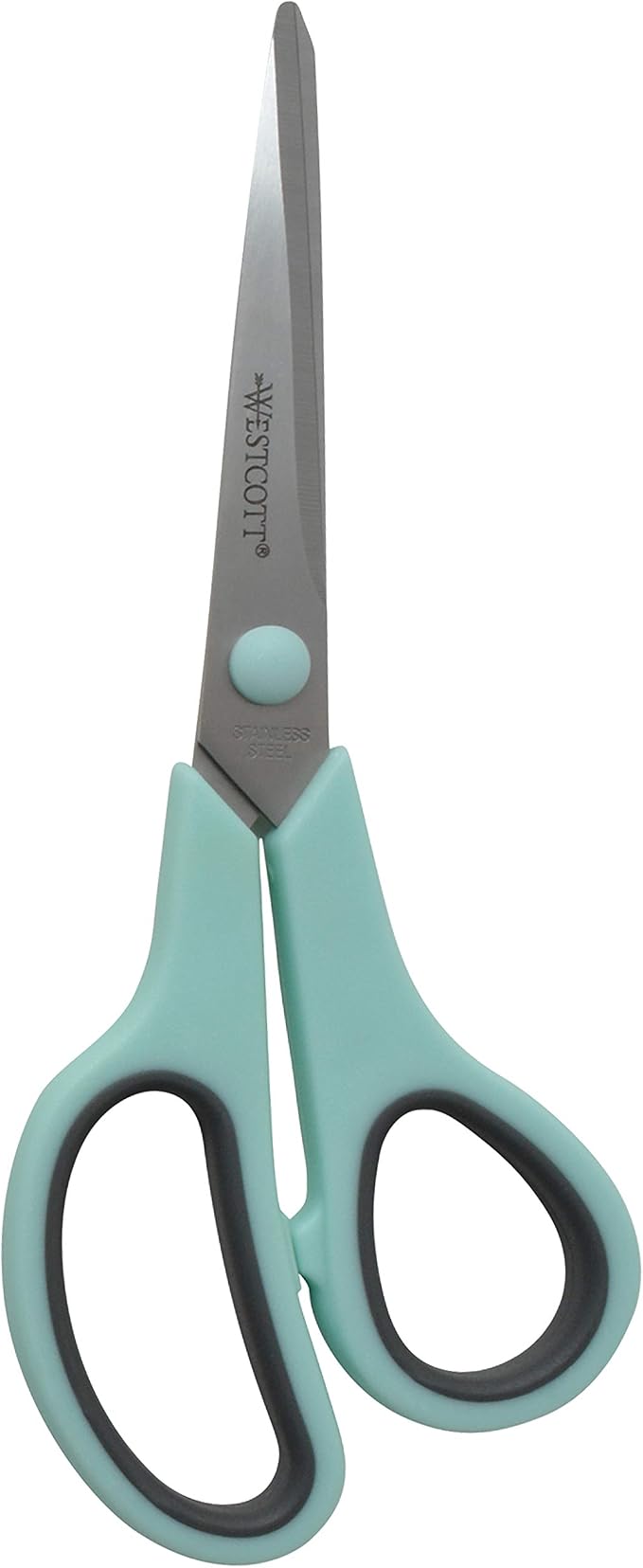 Westcott 8" Straight Stainless Steel Soft Handle Scissors - Image 9