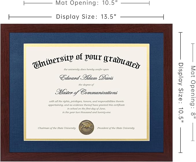 upsimples 11x14 Diploma Frame Certificate Degree Document Frame - Image 4