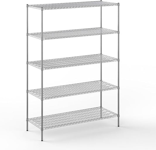 Regal Altair 24" Deep x 60" Wide x 86" Height Wire Shelving Kit | 5-Tier | NSF by Regal+Altair