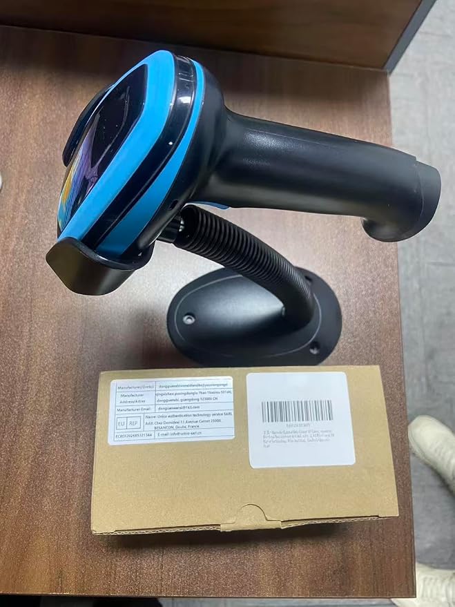 Barcode Scanner Onewscan Wireless 1D Laser Bar Code Scanners - Image 2