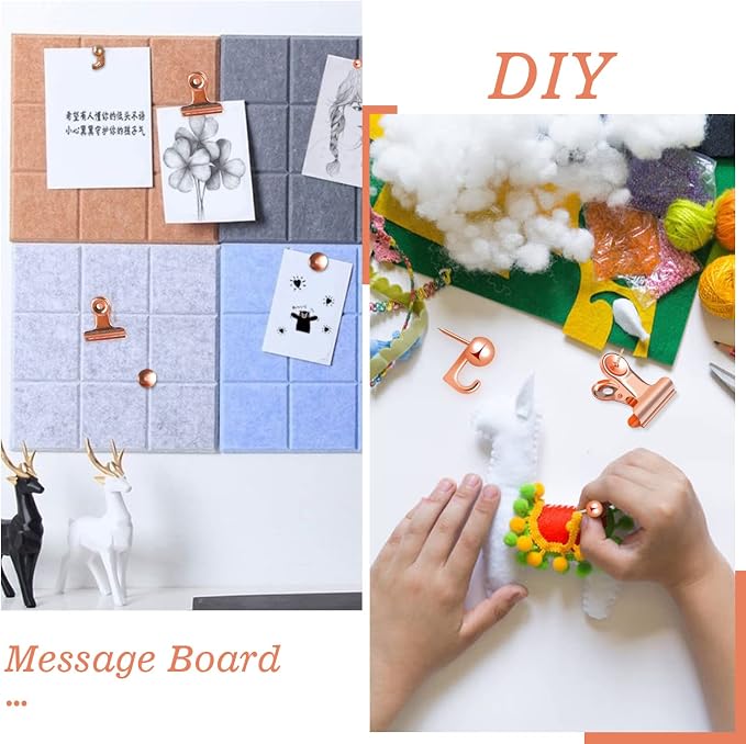 310 Pcs Rose Gold Push Pins Set, Thumb Tacks Decorative Push Pins - Image 5