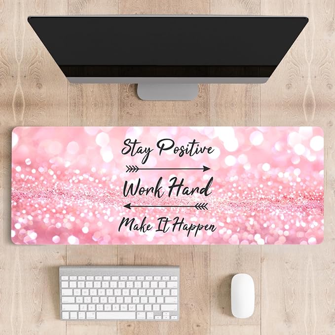 Mousepad Desk Mat Gaming Large Keyboard Cute Office Desktop Computer Laptop - Image 6