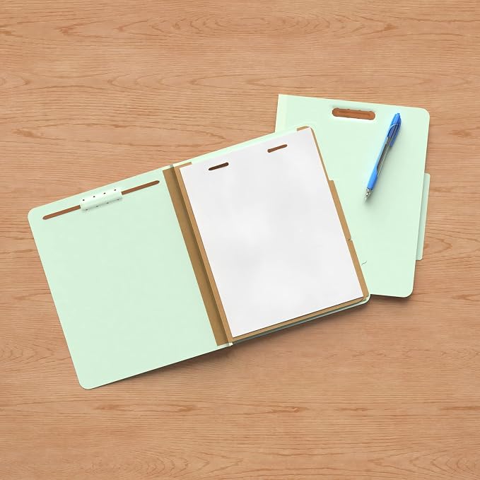 Amazon Basics Sturdy Pressboard Classification File Folders - Image 10