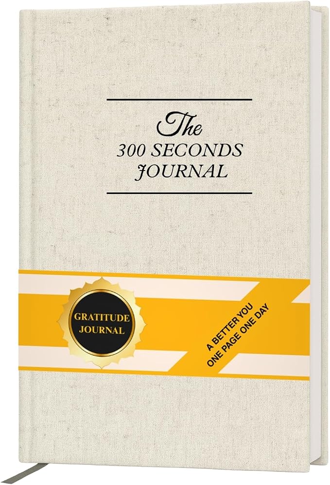 Gratitude Journal for Women & Men – 5 Minute Guided Daily Journal by MindMoss