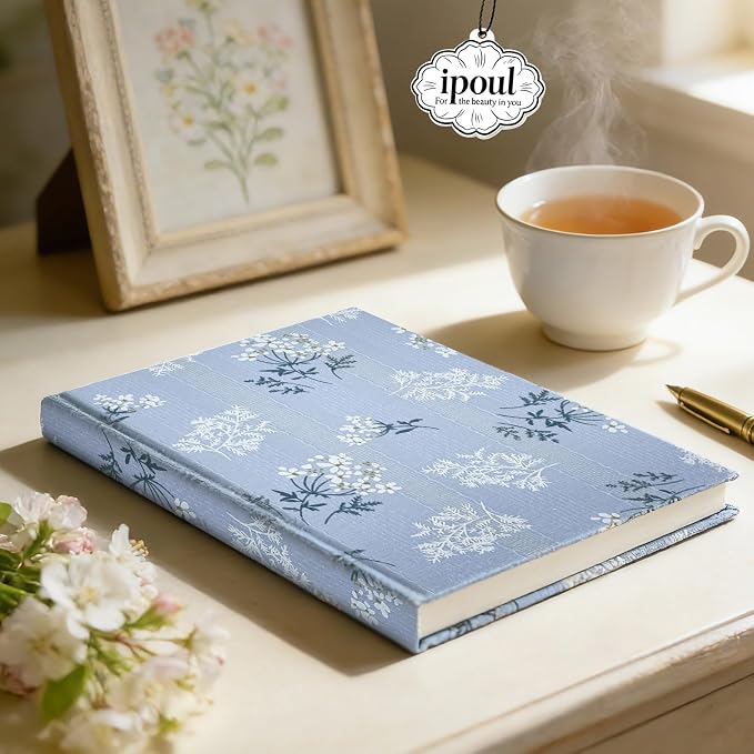 Floral Hardcover Journal for Writing, Lined Notebook for women, 200 Pages - Image 6