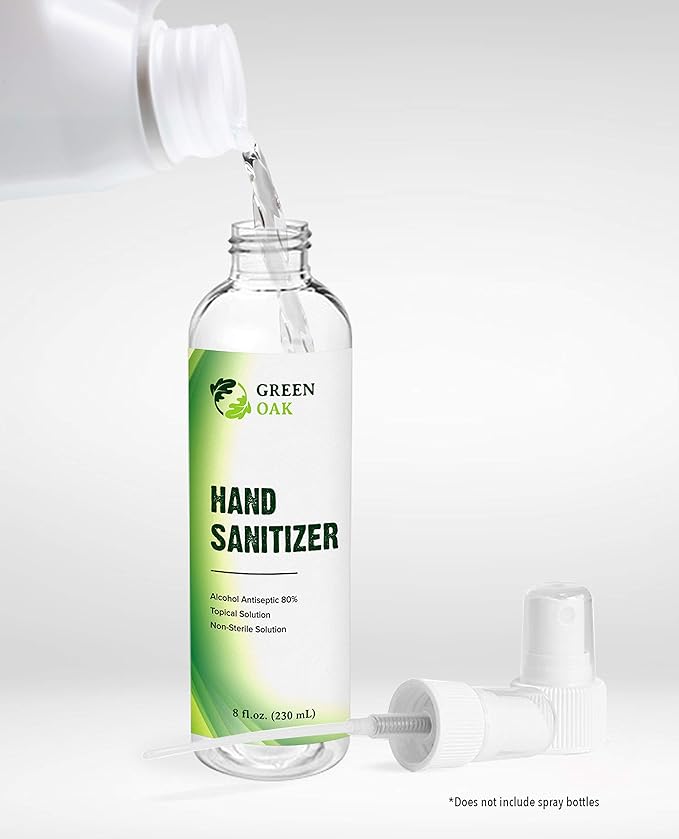 Green Oak Hand Sanitizer Hand Sanitizer Spray Refill (1 Gallon)-DeskLoop Office