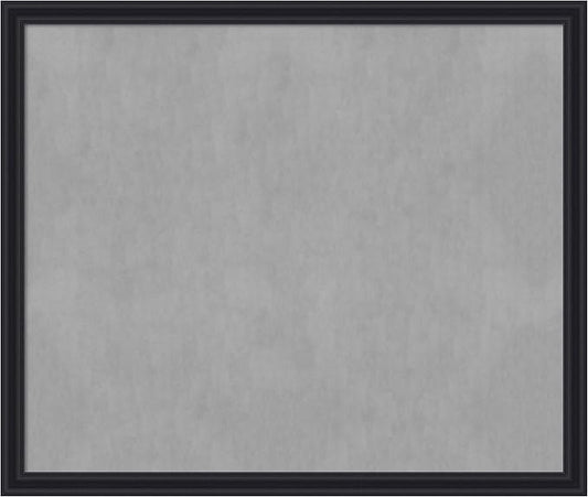 Amanti Art Black Framed Magnetic Board 44x52 Oversize Vision Board by AmantiArt