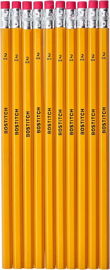Bostitch Premium #2 Pencils, Premium Wood, Unsharpened, HB Graphite - Image 2