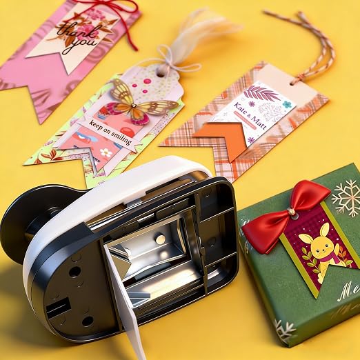 Paper Punches Tag Punches for Paper Crafts Banner Scrapbook Hole Punch 1.9 inch - Image 5