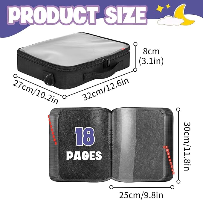 18-Page Enamel Pin Display Book - Image 5