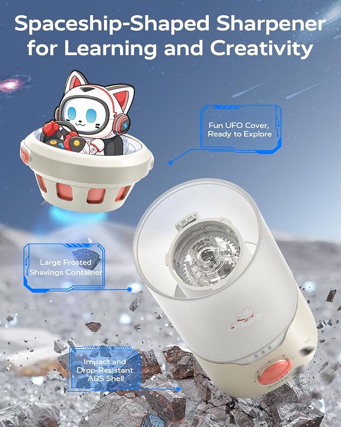 JUPITEARTH Electric Pencil Sharpener - Image 5