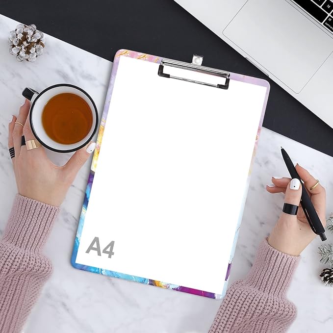 Fashion Clipboard, A4 Letter Size Wooden Decorative Clipboards - Image 7