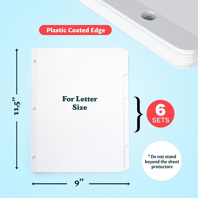 Binder Dividers with Tabs - Image 6