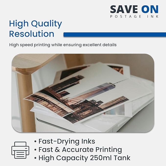 Quadient Memjet M5K250-N Compatible High Capacity Yellow Printer Ink Tank (500ml) - Printer Ink Cartridge for Mach Series Quadient & Hasler Printers - Fade-Resistant Replacement Inkjet Printer Ink-DeskLoop Office