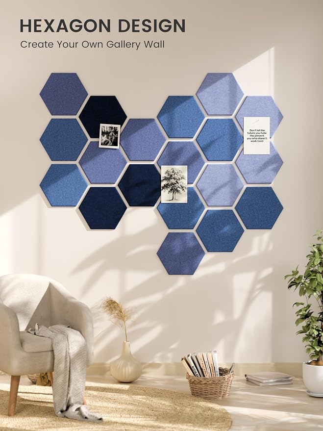 Fluxynara Hexagon Cork Board Alternative - Image 6