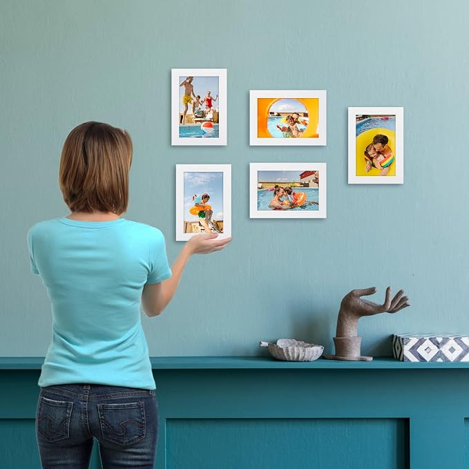 Giftgarden White 4x6 Picture Frame Pack of 12 - Image 4