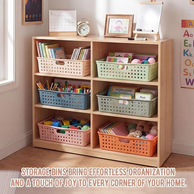 Geetery 6 Pack Classroom Storage Baskets - Image 4
