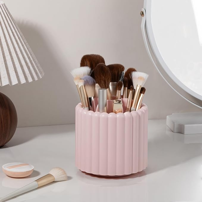 Anyoifax 360° Rotating Pen Holder 7 Slots Desk Organizer Removable Pencil Cup - Image 7