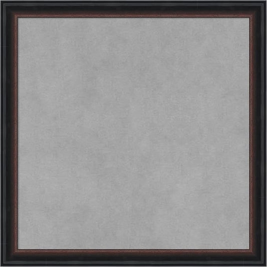 Amanti Art Black Framed Magnetic Board 18x18 Small Vision Board by AmantiArt