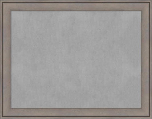 Amanti Art Grey Framed Magnetic Board 21x27 Medium Vision Board by AmantiArt