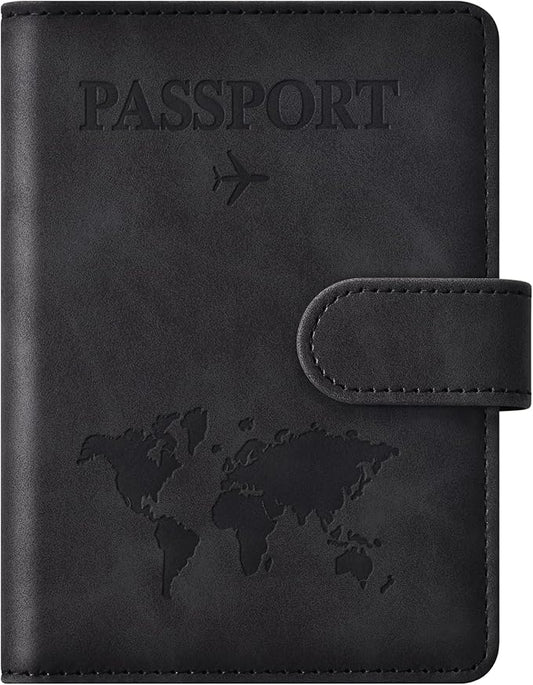Eoehro Passport Holder for Travel Essentials, Passport Wallet Cover Case for by welcometoEoehro