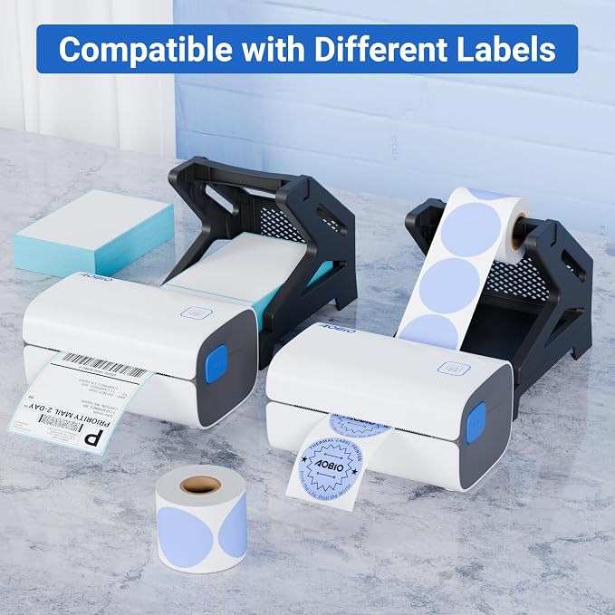 Shipping Label Holder for Rolls and Fan-Fold Labels | accessory for label - Image 3