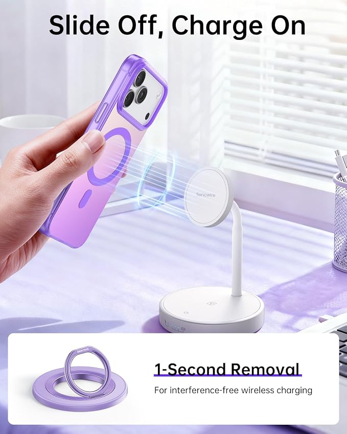 SYNCWIRE Magnetic Phone Ring Holder - Image 8