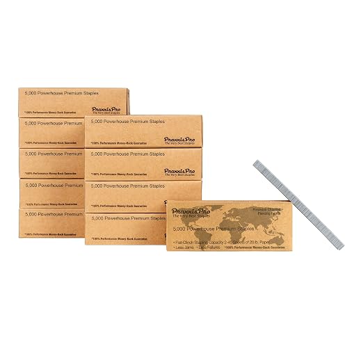 Powerhouse Premium 26/6 Standard Staples by PraxxisPro