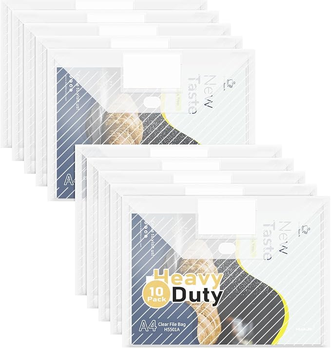 10 Pack, HeavyDuty Document Holder by WORPSON