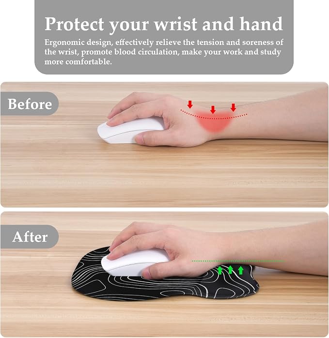 EooCoo Ergonomic Mouse Pad - Image 2