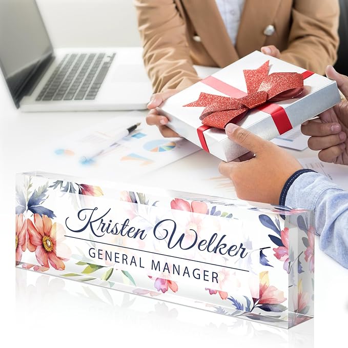 Custom Name Plate for Desk - Image 4